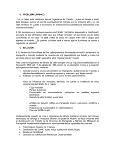 PROBLEMA JURDICO: 1 Al no haber sido clasificado aún el