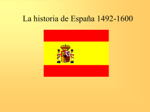 La historia de España 1492-1600