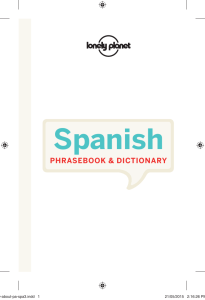 Spanish Phrasebook and Audio CD 3 Preview
