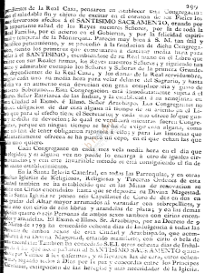 Page 1 y -adientes de la Real Casa, Pensaron er establecer us