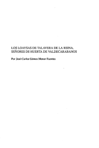 Descargar PDF “Los loaysas de Talavera de la Reina, señores de