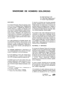 SINDROME DE HOMERO DOLOROSO