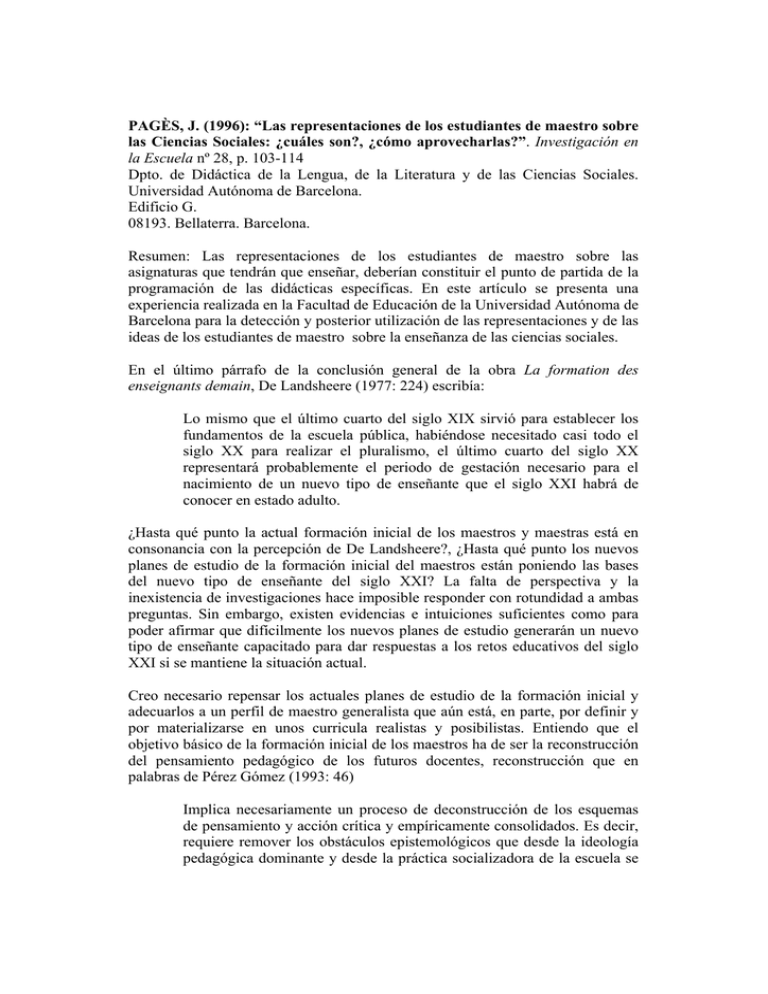 Representaciones Joan Pagés