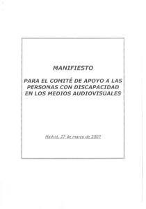 manifiesto