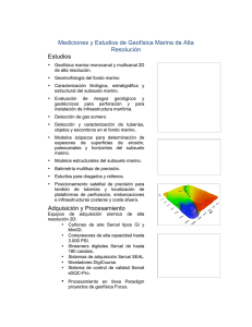 Geofísica - Ingeniería de Consulta Incostas, SA