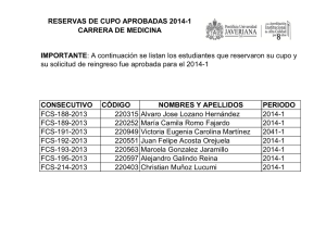 CONSECUTIVO CÓDIGO PERIODO FCS-188-2013 220315 2014