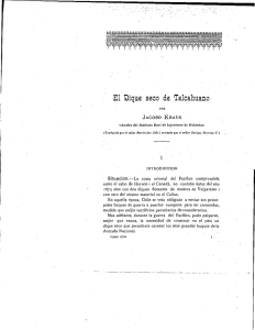 El Dique seco. de Talcahuano - Anales de la Universidad de Chile