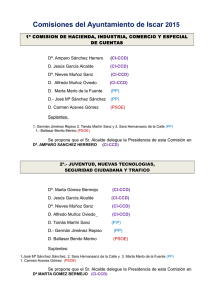 Comisiones 2015-2019