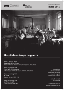Hospitals en temps de guerra maig2015