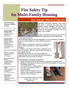 Fire Safety Tip for Multi-Family Housing