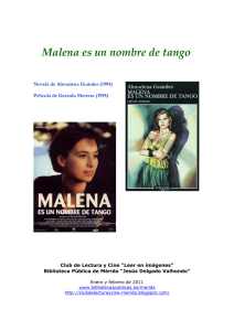 Malena es un nombre de tango