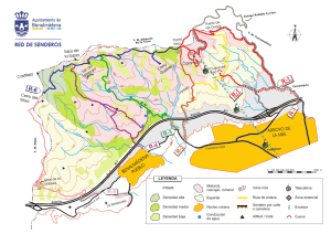 RED DE SENDEROS R -1 R -2 -R 3 R-5 R-6 R-1T