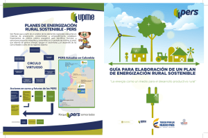 guía para elaboración de un plan de energización rural sostenible