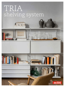 shelving system - Muebles Lluesma