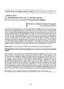 ¿Ahora soy? La representación de la mujer negra en La casa de la