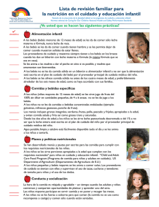 The Family Checklist -Spanish