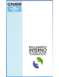 Reglamento Interno del CNSS