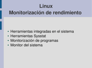 Linux Monitorización de rendimiento