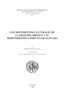 los movimientos culturales de la edad del bronce y el mediterráneo