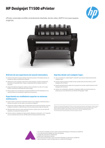HP Designjet T1500 ePrinter