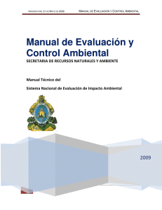 Manual de Evaluación y Control Ambiental