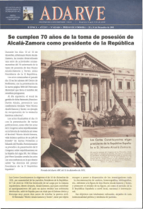 Se cumplen 70 años de la toma de posesión de Alcalá