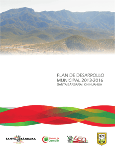 plan de desarrollo municipal 2013-2016