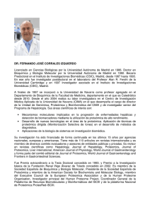 DR. FERNANDO JOSÉ CORRALES IZQUIERDO Licenciado en
