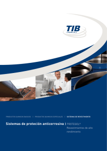Sistemas de proteción anticorrosiva | PROTEGOL® - TIB