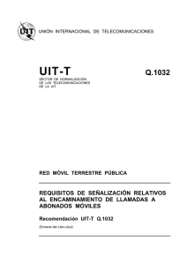 UIT-T Rec. Q.1032