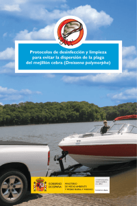 Protocolo de desinfección - Confederación Hidrográfica del Ebro