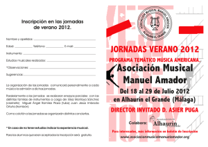 Asociación Musical Manuel Amador DIRECTOR INVITADO D