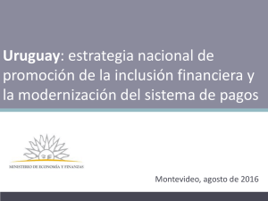 Uruguay: estrategia nacional de promoción de la inclusión