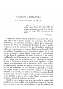 Teología y Literatura. Los