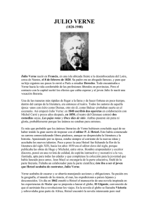 Biografía de Julio Verne