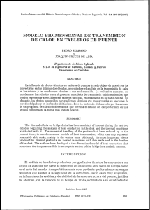 MODELO BIDIMENSIONAL DE TRANSMISION DE CALOR EN