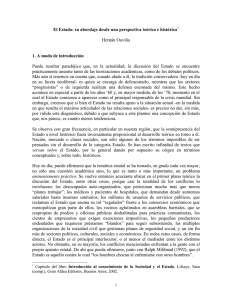 El Estado: Perspectiva Te&oacute;rica e Hist&oacute;rica