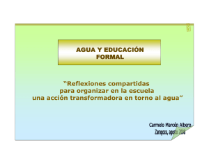 Reflexiones compartidas para organizar en la escuela una acción