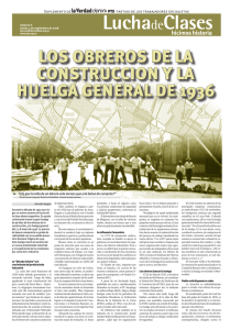 los obreros de la construccion y la huelga general de 1936