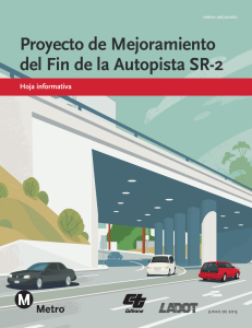 Proyecto de Mejoramiento del Fin de la Autopista SR-2