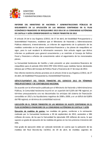 Informe PEF 2012-2014 de Castilla y León III T.