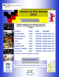 Festival de Cine Alemán 2015