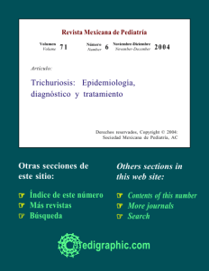 Epidemiología, diagnóstico y tratamiento