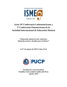Actas 10ª Conferencia Latinoamericana y 3ª Conferencia