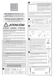 Instrucciones de uso.