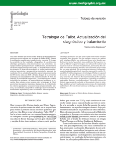 Tetralogía de Fallot. Actualización del diagnóstico y tratamiento