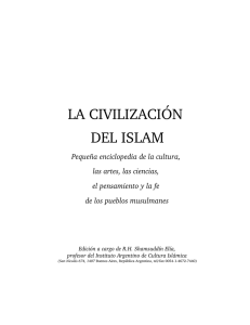 la civilización del islam - corporacion de cultura y beneficencia