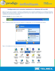 Configuración de la conexión Inalámbrica en Windows XP con SP2