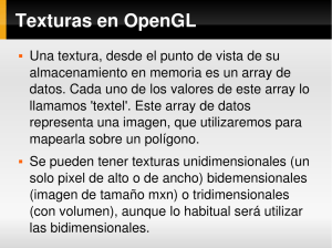 Texturas en OpenGL