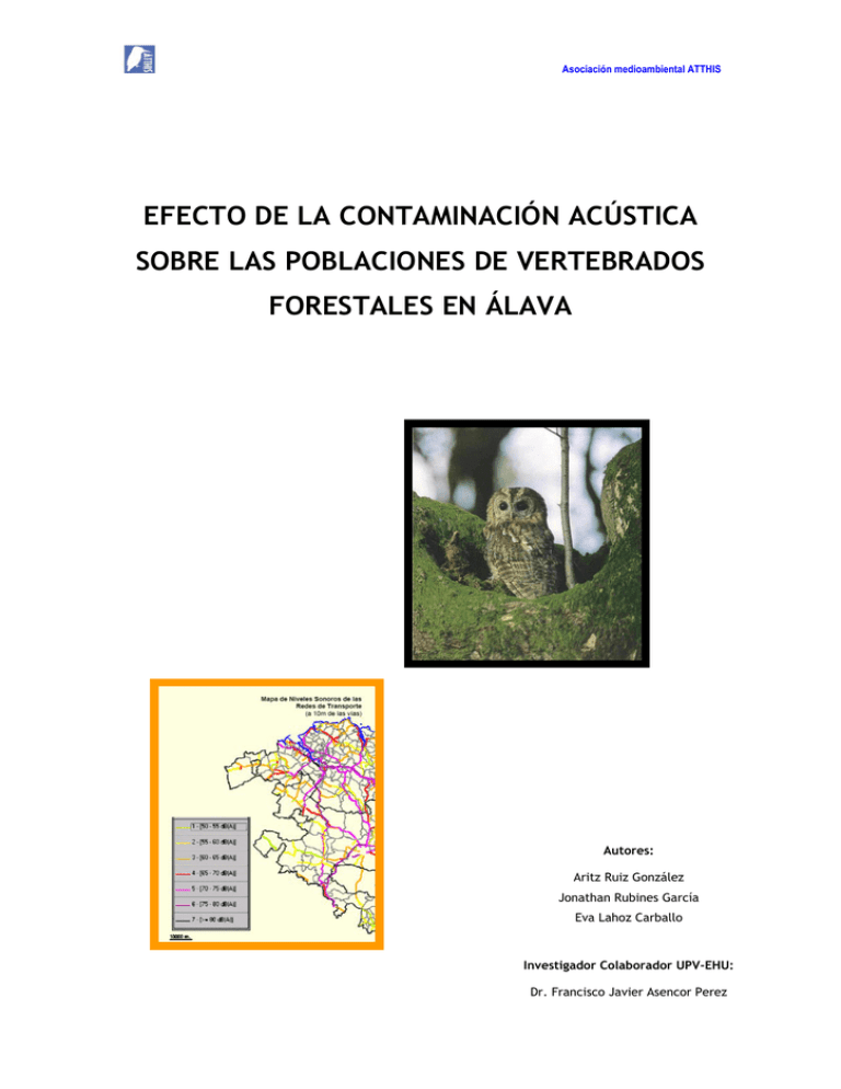 Efecto De La Contaminación Acústica Sobre Las